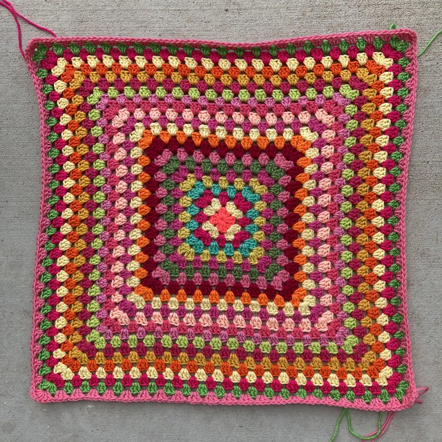 The changing face of a great granny square blanket - Crochetbug